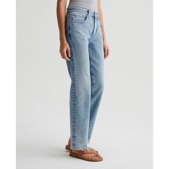 ✨NWT✨ AG Adriano Goldschmied Remy Low Rise Boxy Straight Jeans in Idyllic Sz 29 - Picture 4 of 11